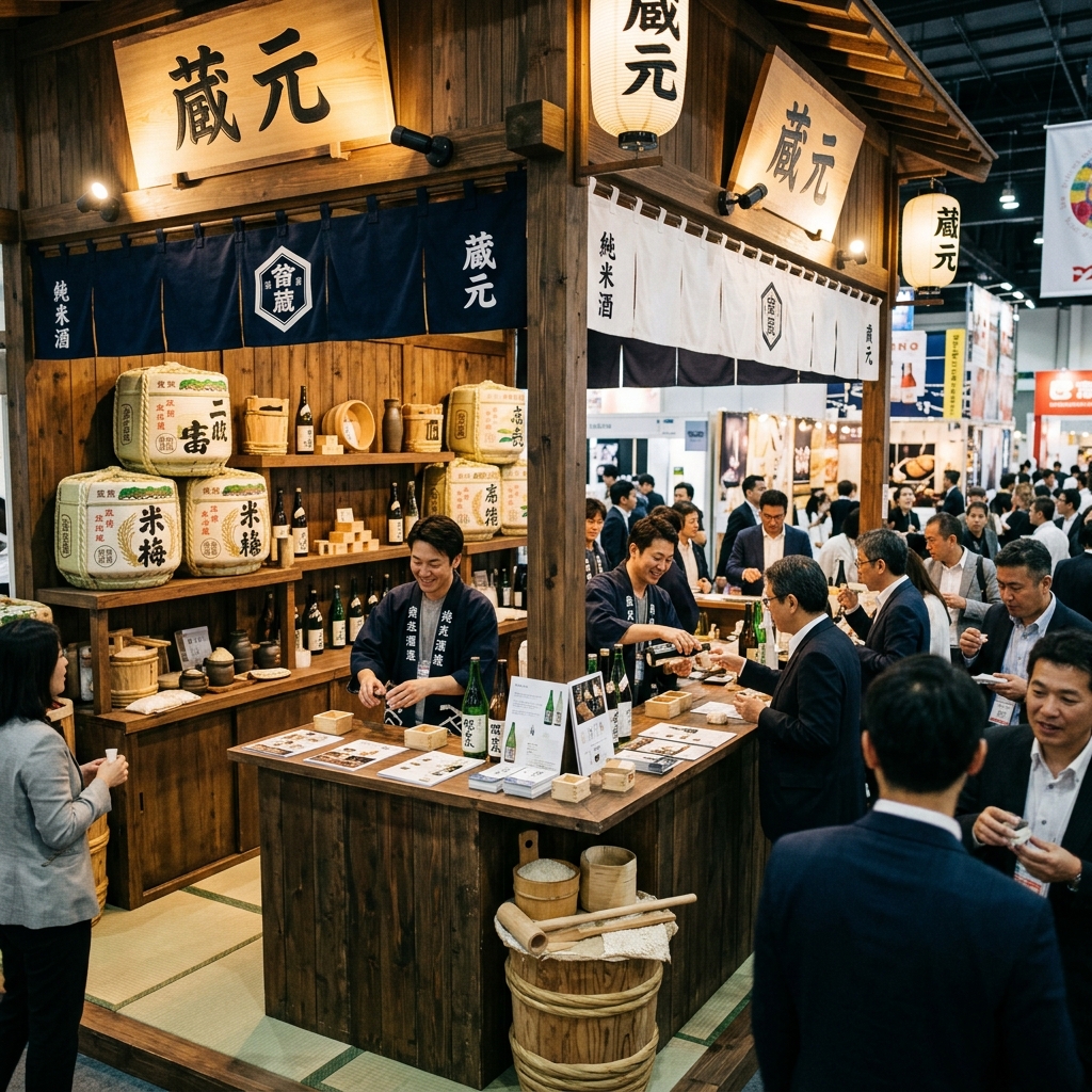 酒造ブース(イメージ)